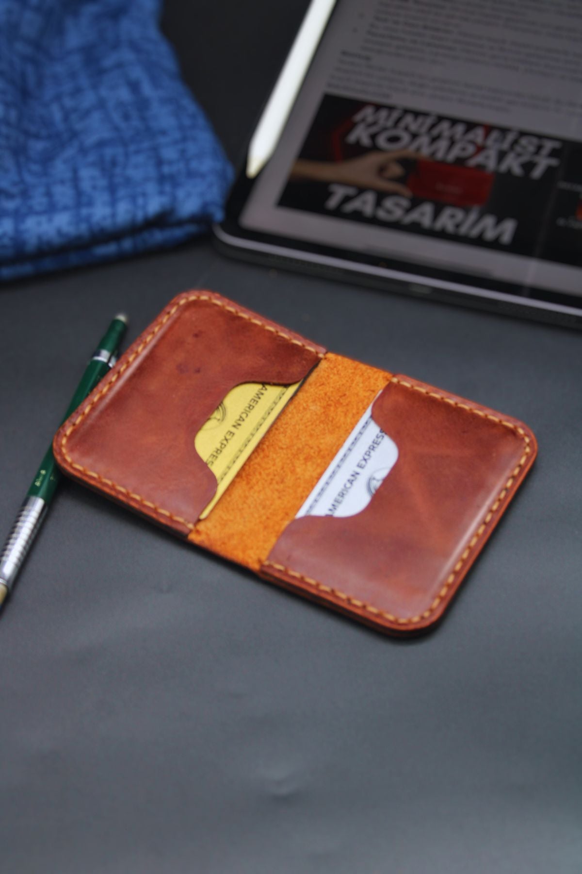 The Classic V5 - Deri Kartlık Cüzdan - Antik Deri Koleksiyonu