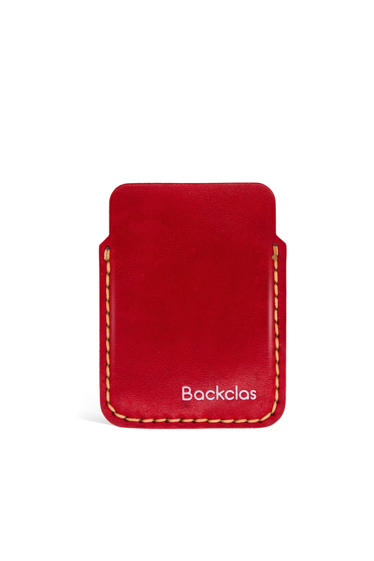 Minimalist Dikey Kartlık - Kırmızı
