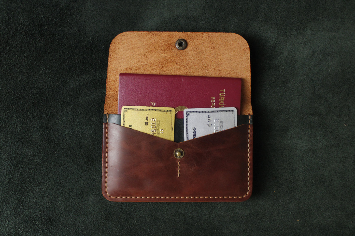 Zarf Pasaportluk - Antik Deri Koleksiyonu