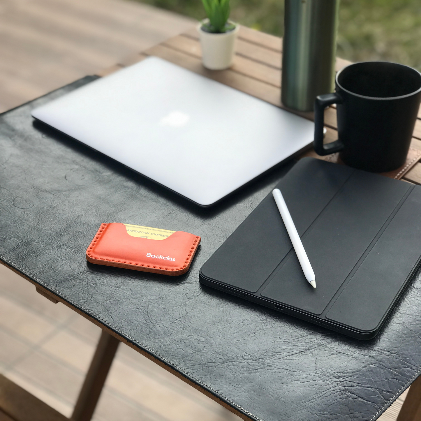 Thin Wallet - Yatay - Turuncu