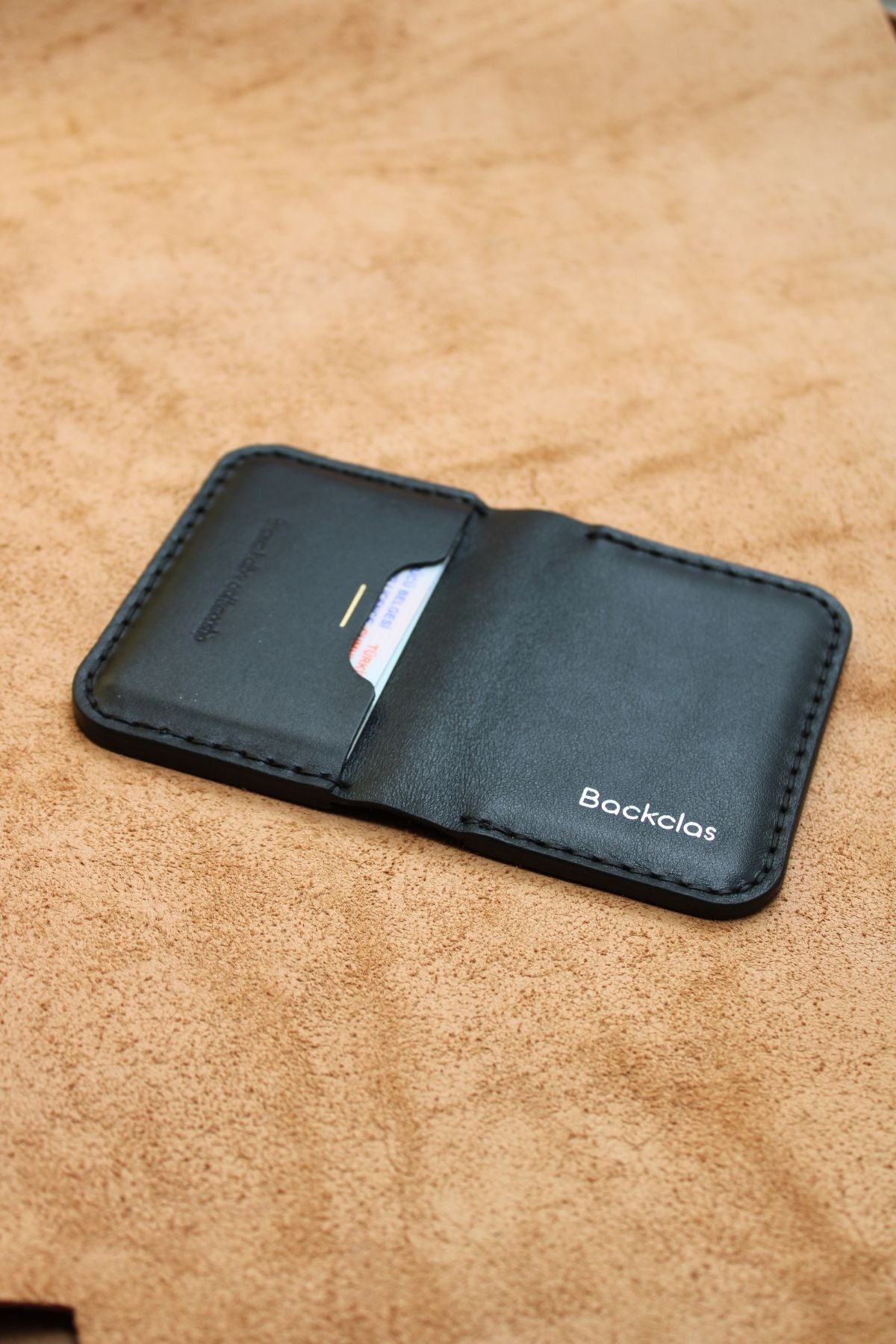 Siyah İkili Set - Gözlük Kılıfı ve V5 Kartlık