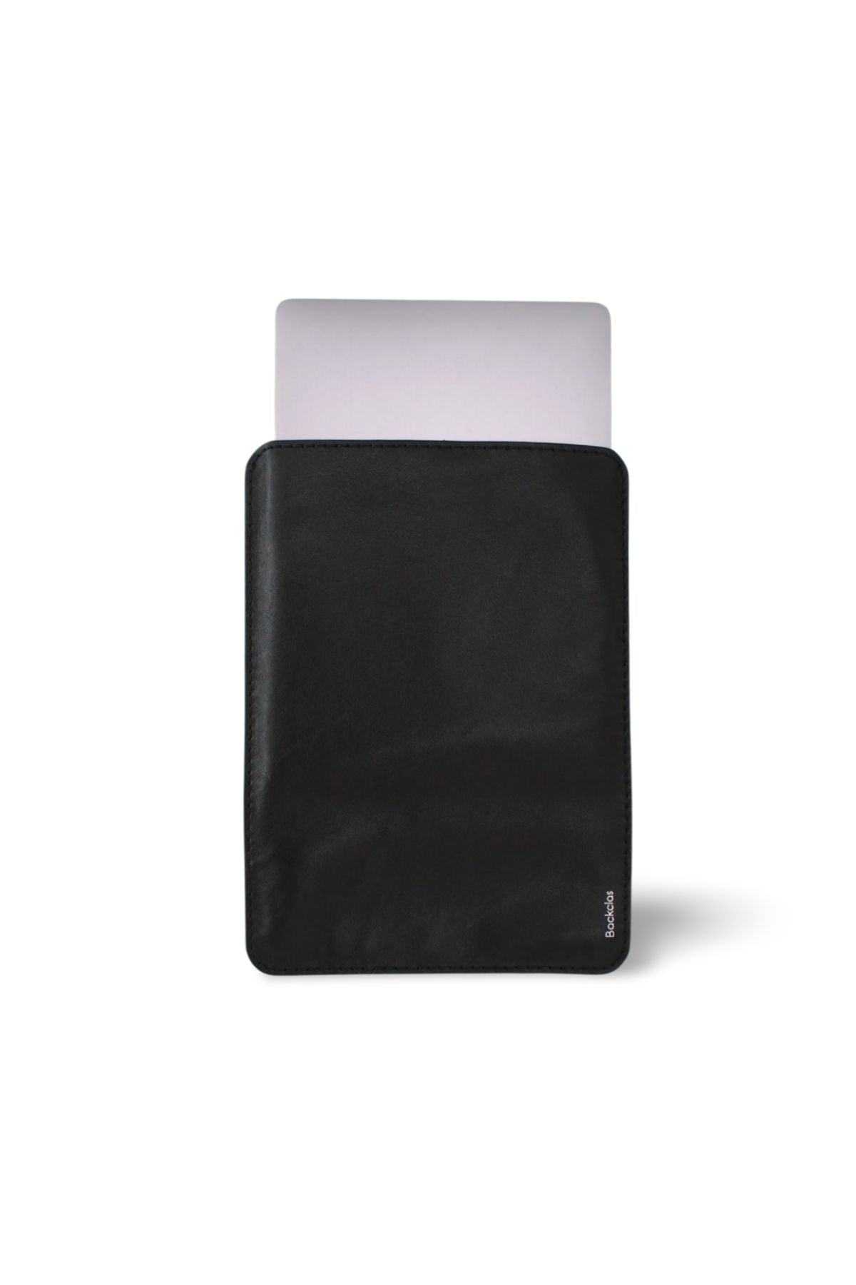 Full Siyah Deri 13 İnç MacBook Kılıfı - Full Siyah Deri Koleksiyonu