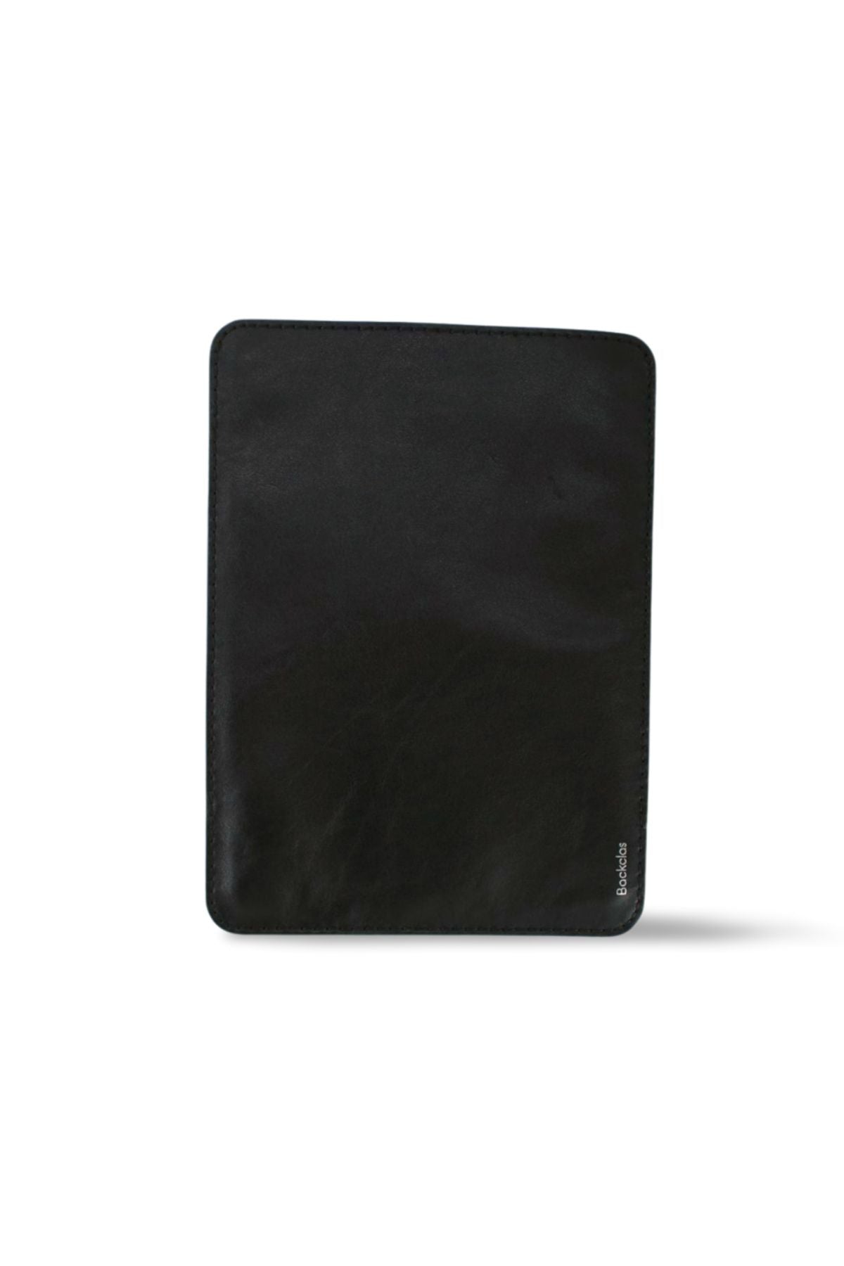 Full Siyah Deri 13 İnç MacBook Kılıfı - Full Siyah Deri Koleksiyonu