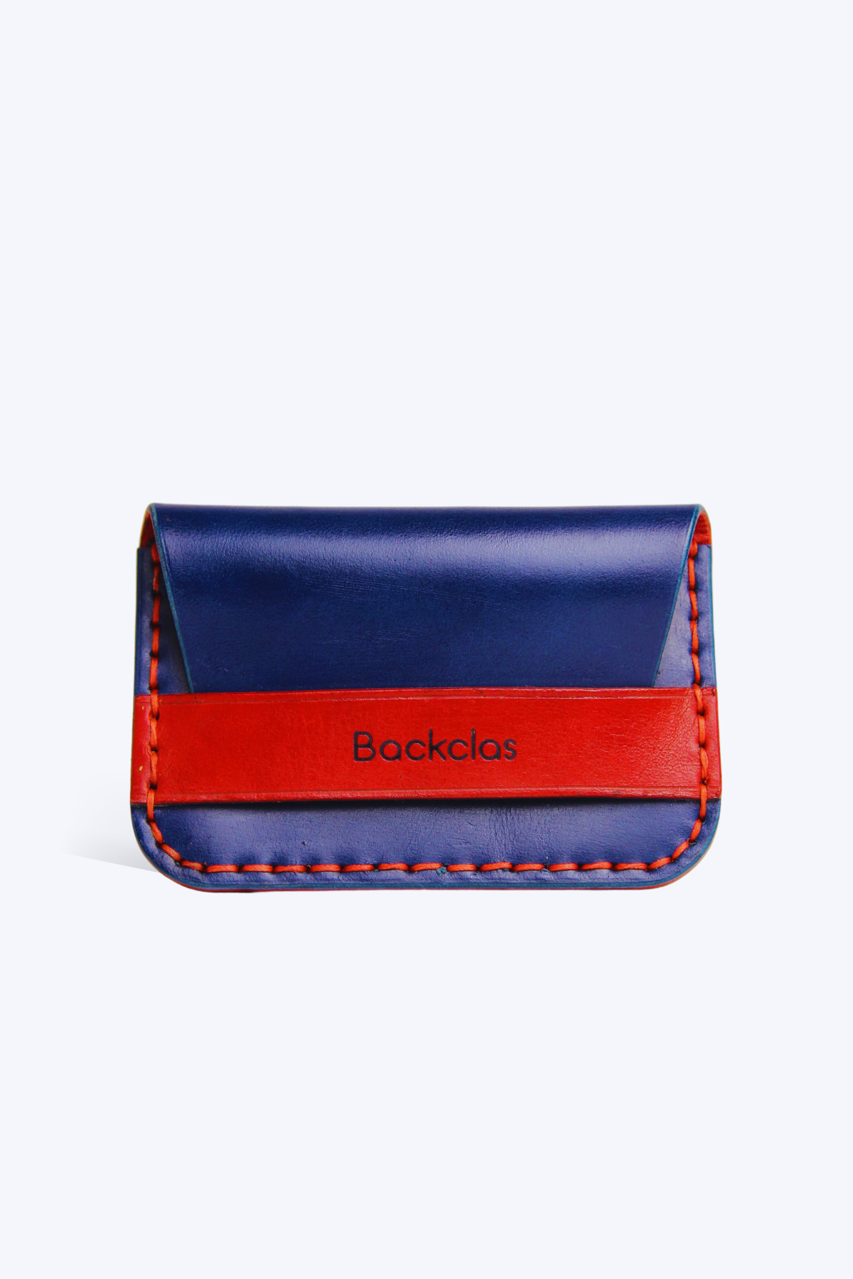 Flap Wallet - Mavi & Kırmızı