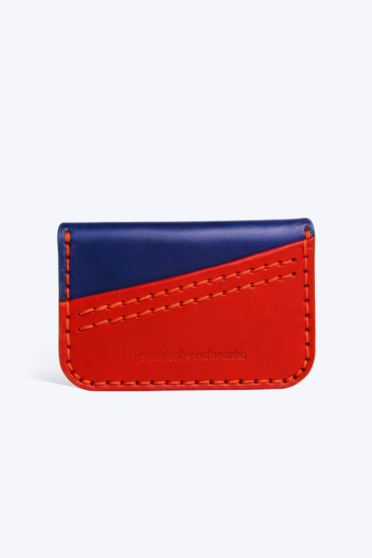 Flap Wallet - Mavi & Kırmızı