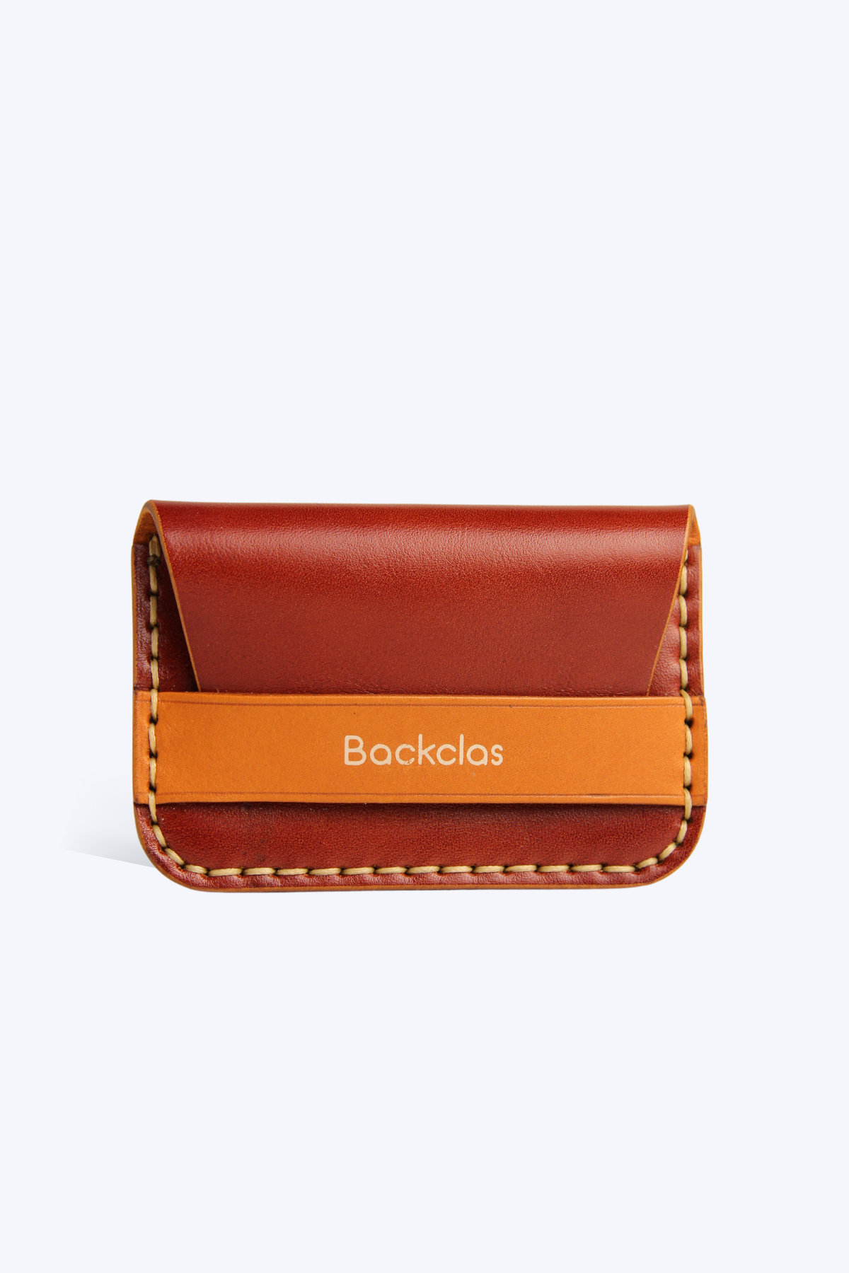 Flap Wallet - Bordo & Taba