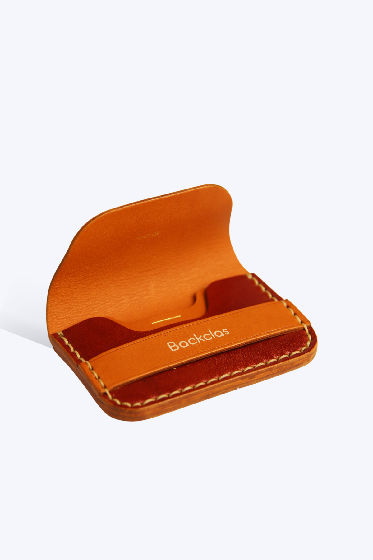 Flap Wallet - Bordo & Taba