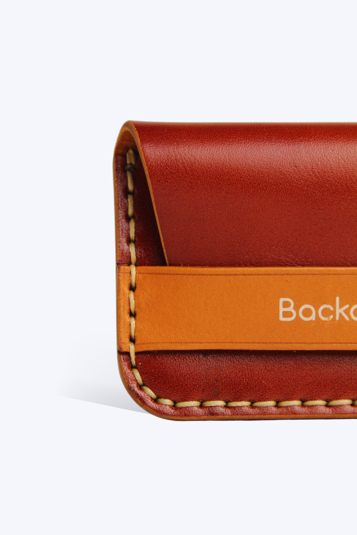 Flap Wallet - Bordo & Taba