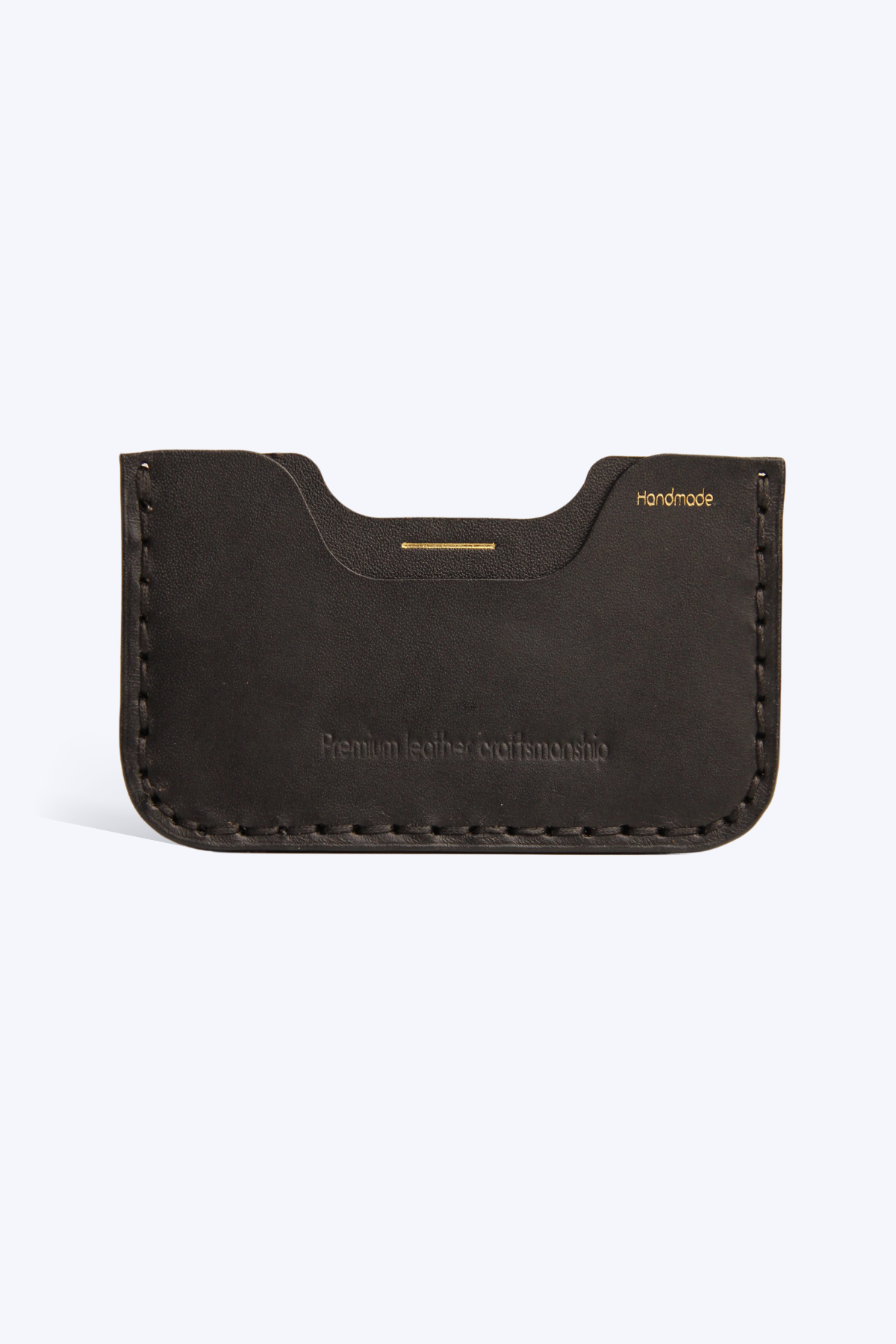 Thin Wallet - Yatay - Siyah