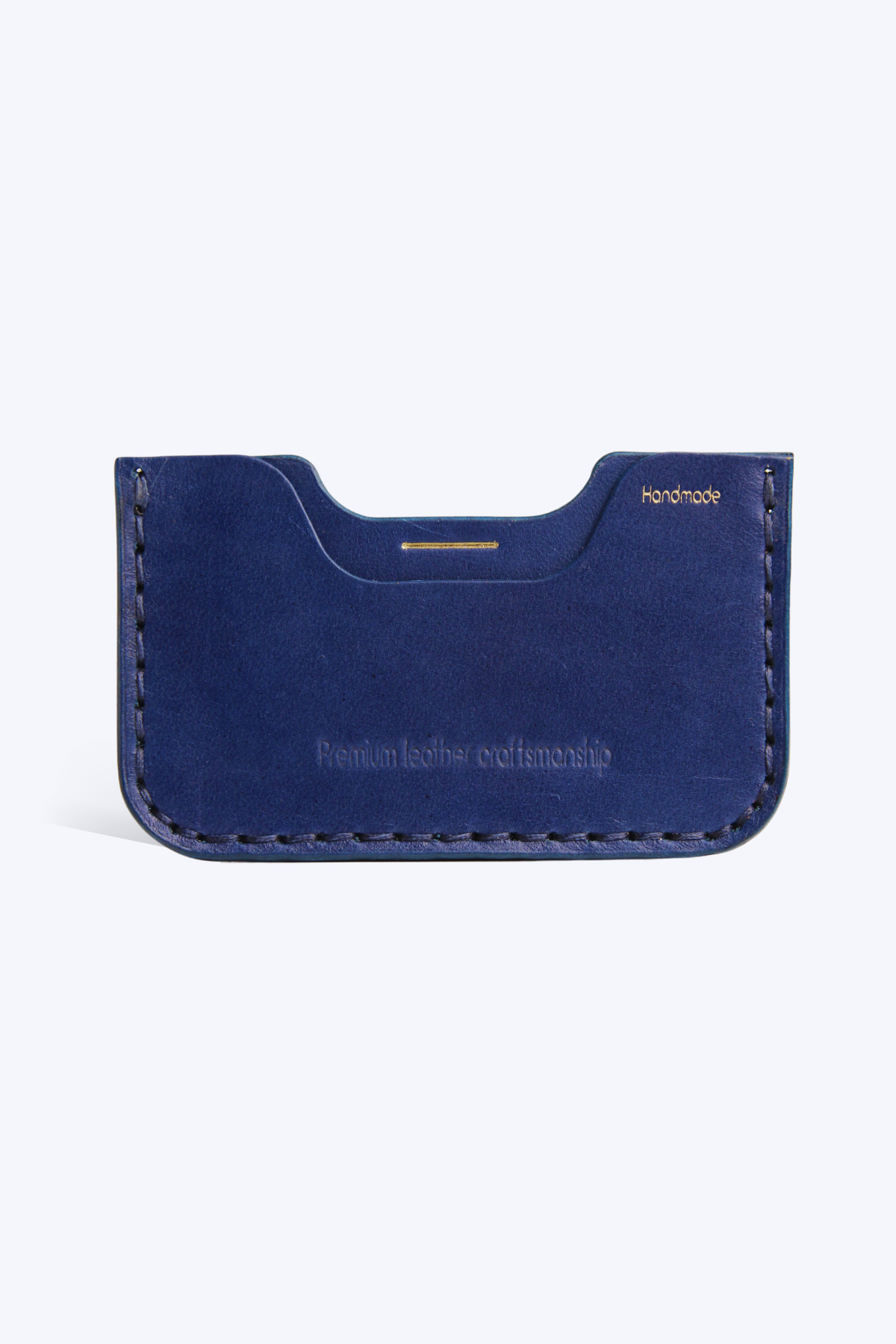 Thin Wallet - Yatay - Mavi