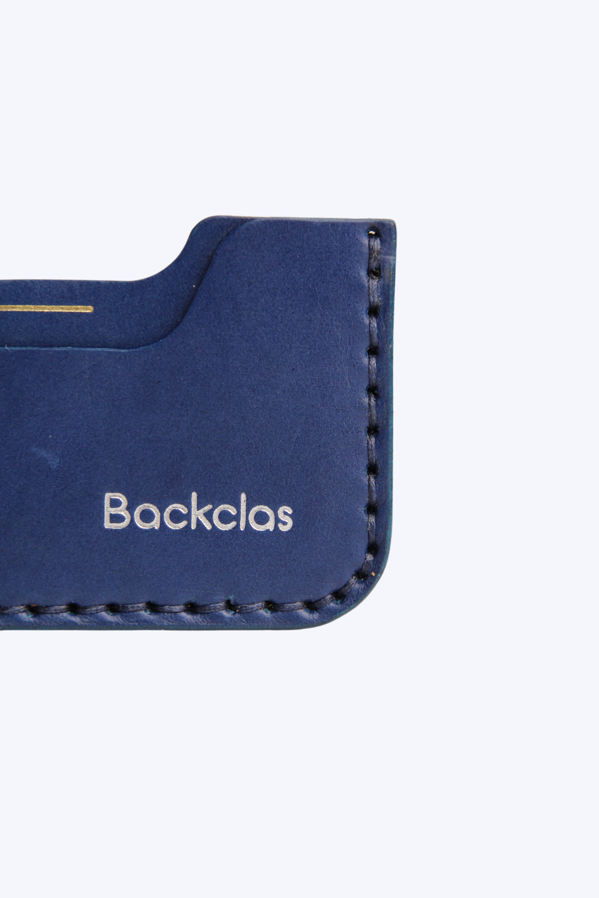 Thin Wallet - Yatay - Mavi