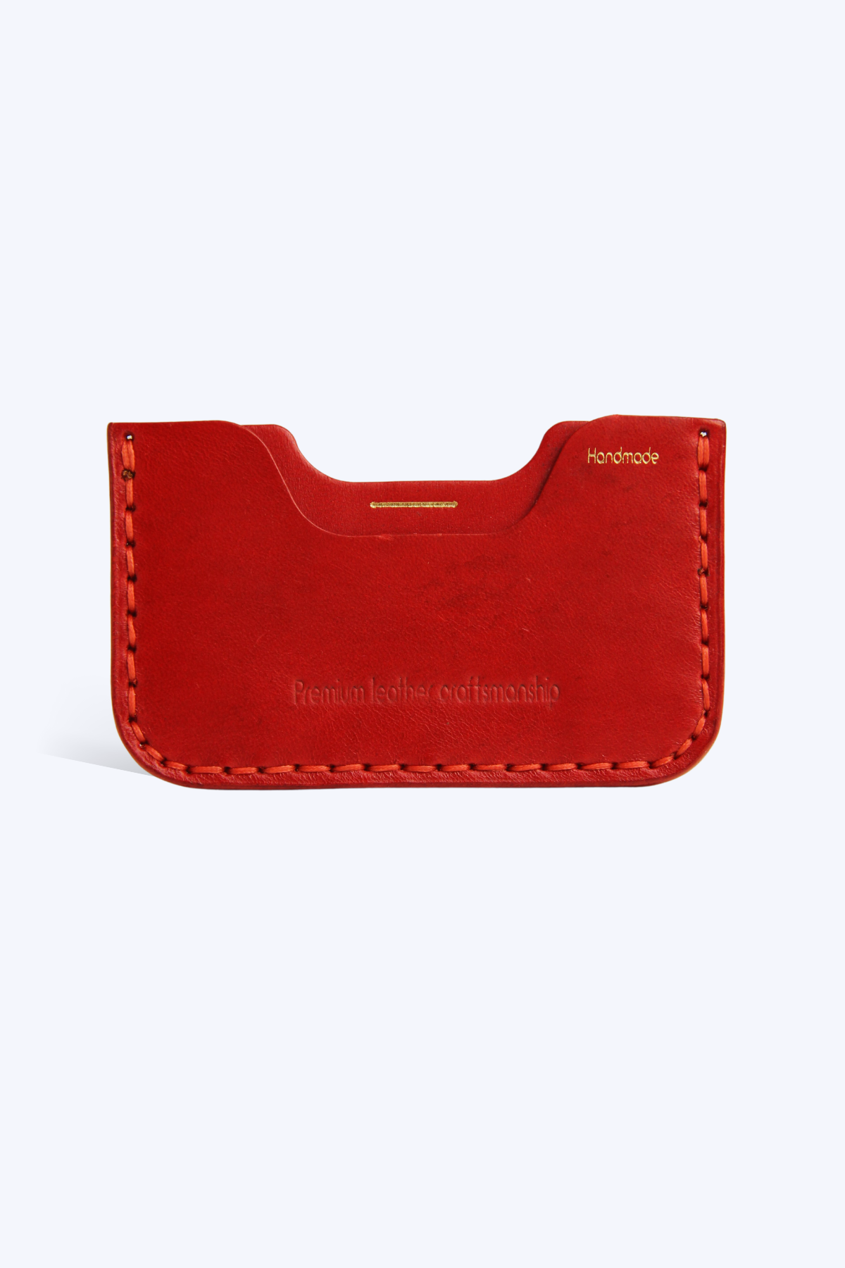 Thin Wallet - Yatay - kırmızı