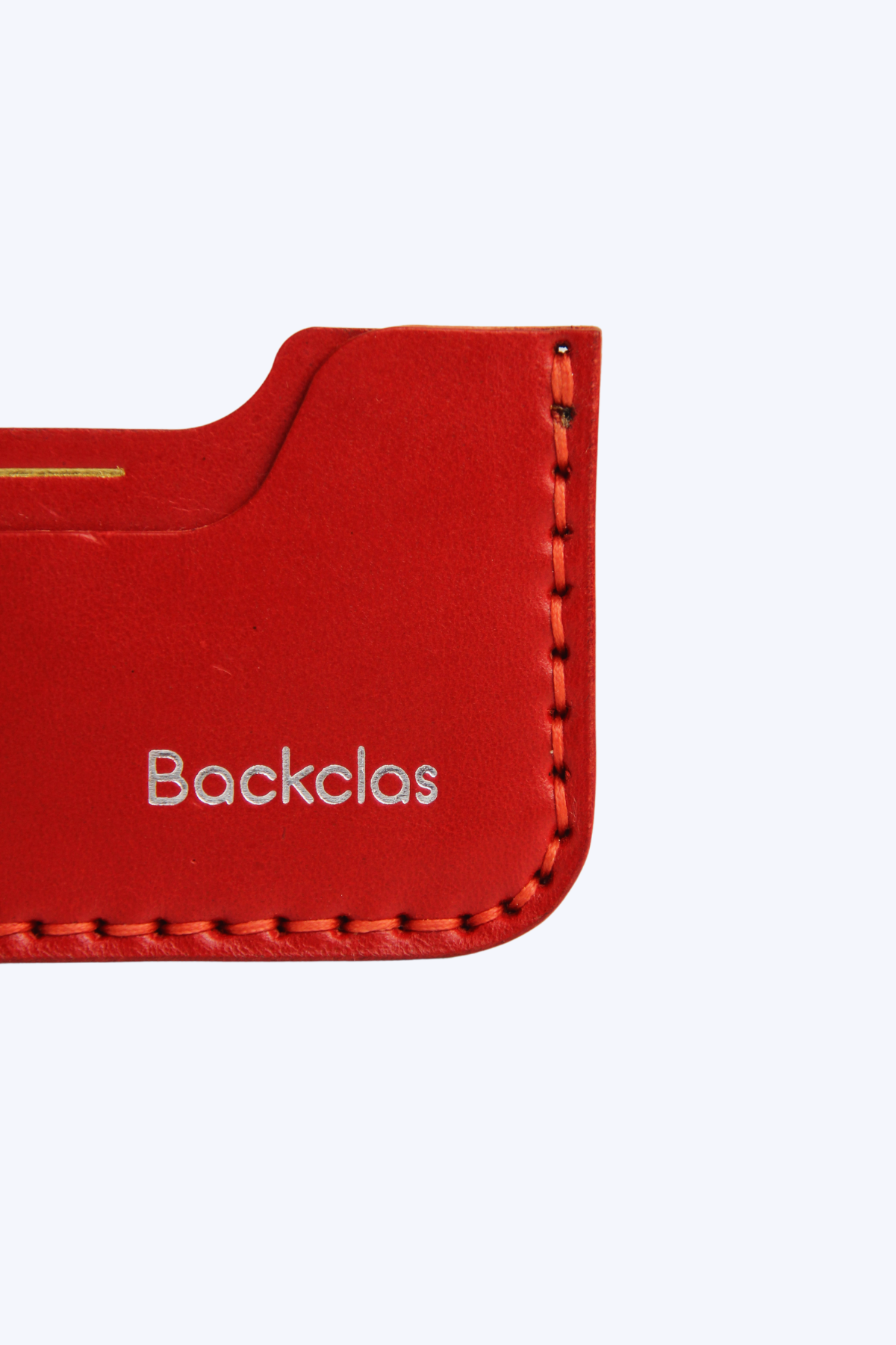 Thin Wallet - Yatay - kırmızı