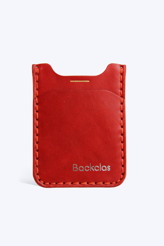 Thin Wallet - Dikey - Kırmızı